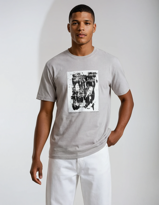 BW Abstract by Charlie green | T-Shirt