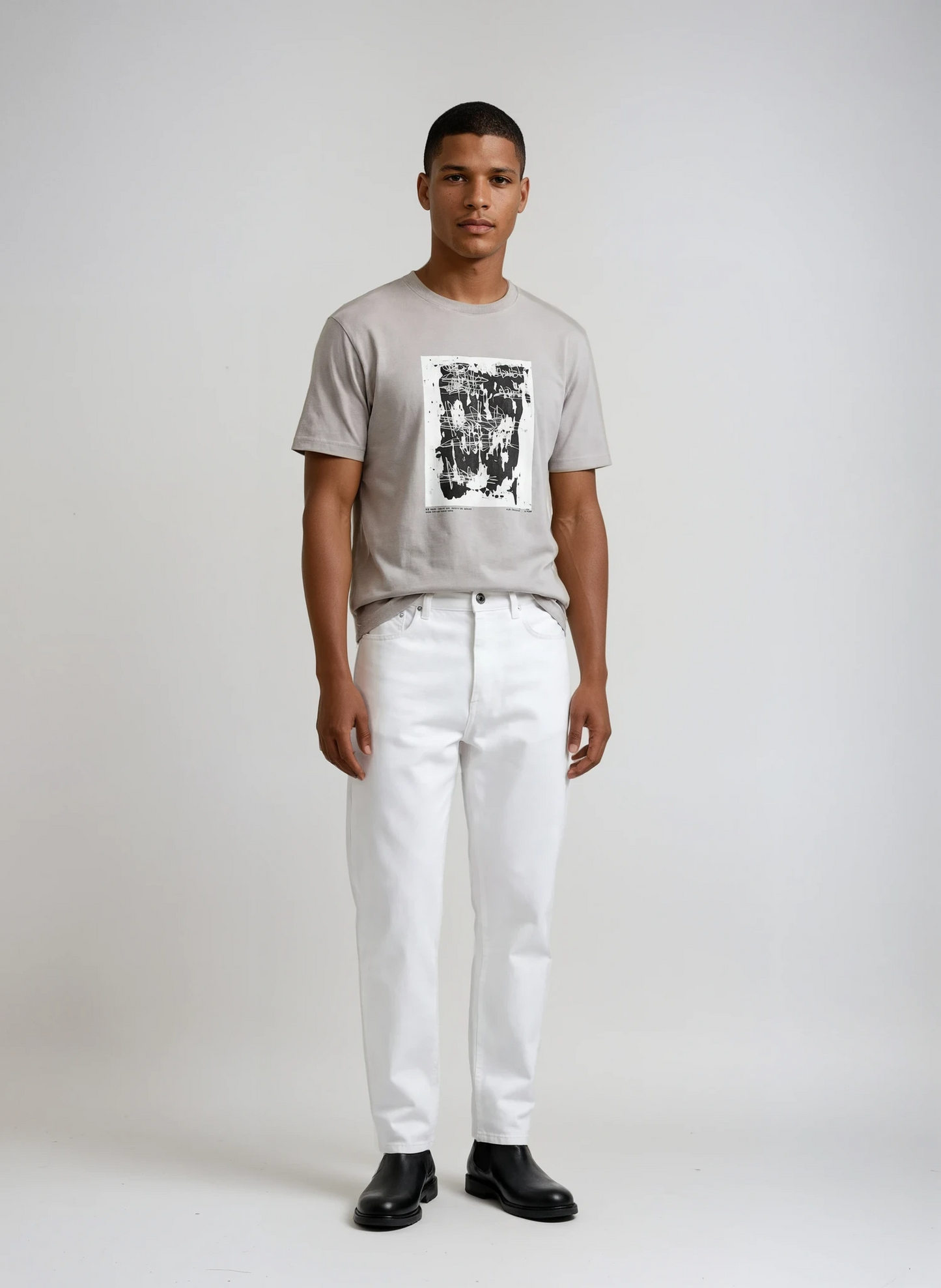 BW Abstract by Charlie green | T-Shirt