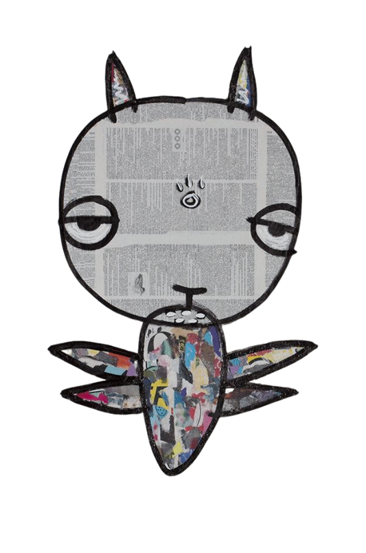 Crunky Decollage Bee by Charlie green | T-Shirt